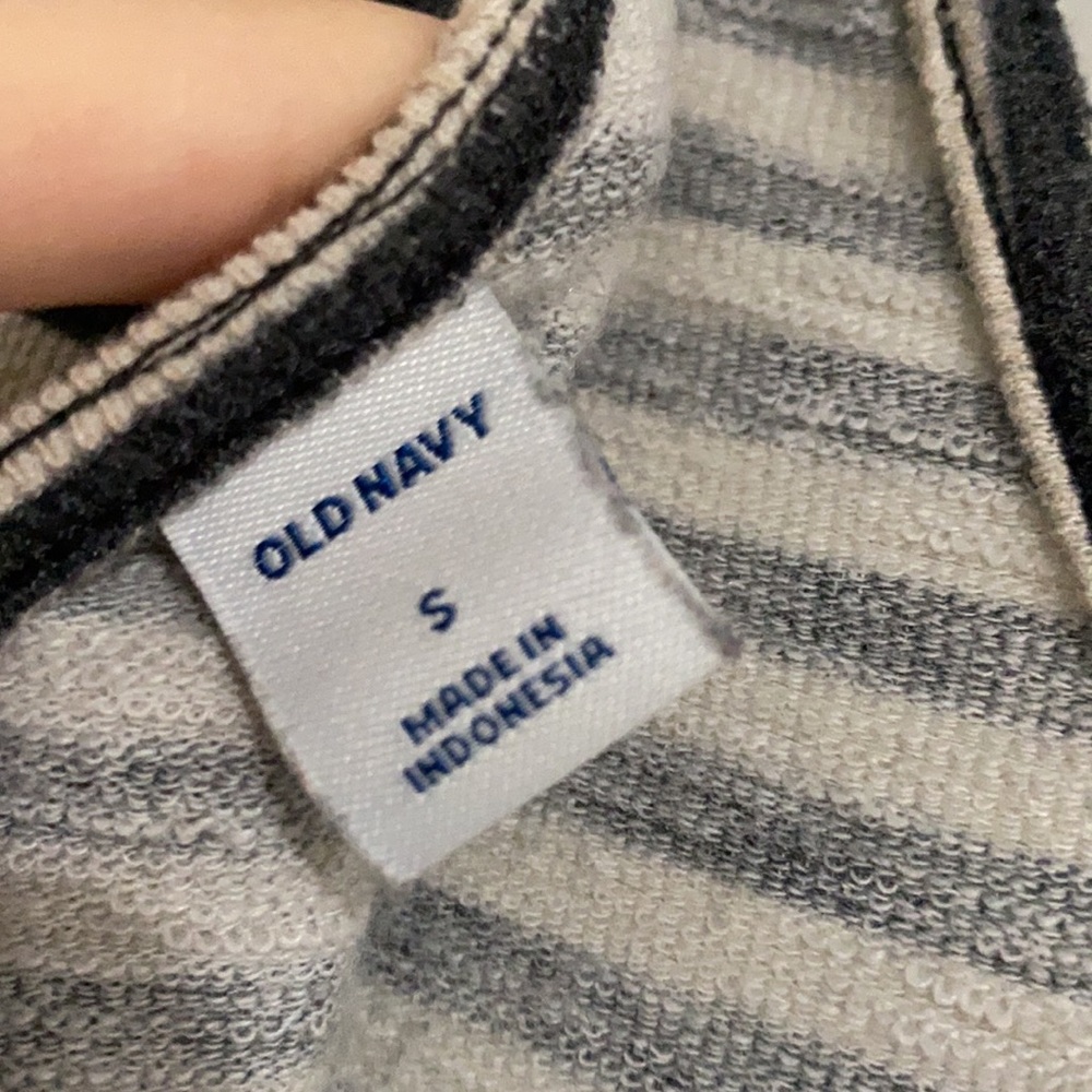 Old Navy | Flare Leg Striped Jumpsuit - Picture 7 of 9